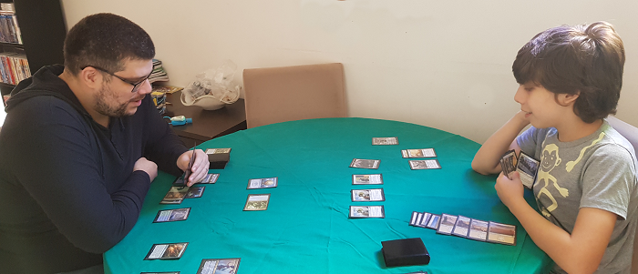 Tradição de pai para filho no Cardgame Magic!