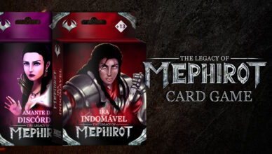 THE LEGACY OF MEPHIROT: CARD GAME SOMBRIO CHEGA NO CATARSE