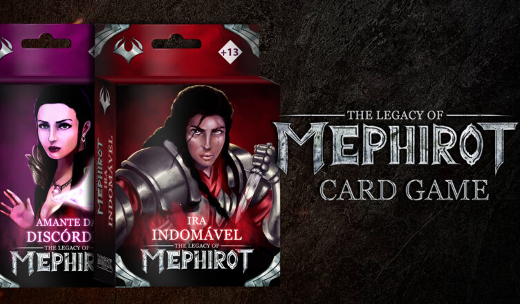 THE LEGACY OF MEPHIROT: CARD GAME SOMBRIO CHEGA NO CATARSE