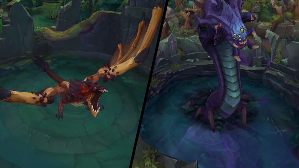 Dragão Infernal e Baron Nashor