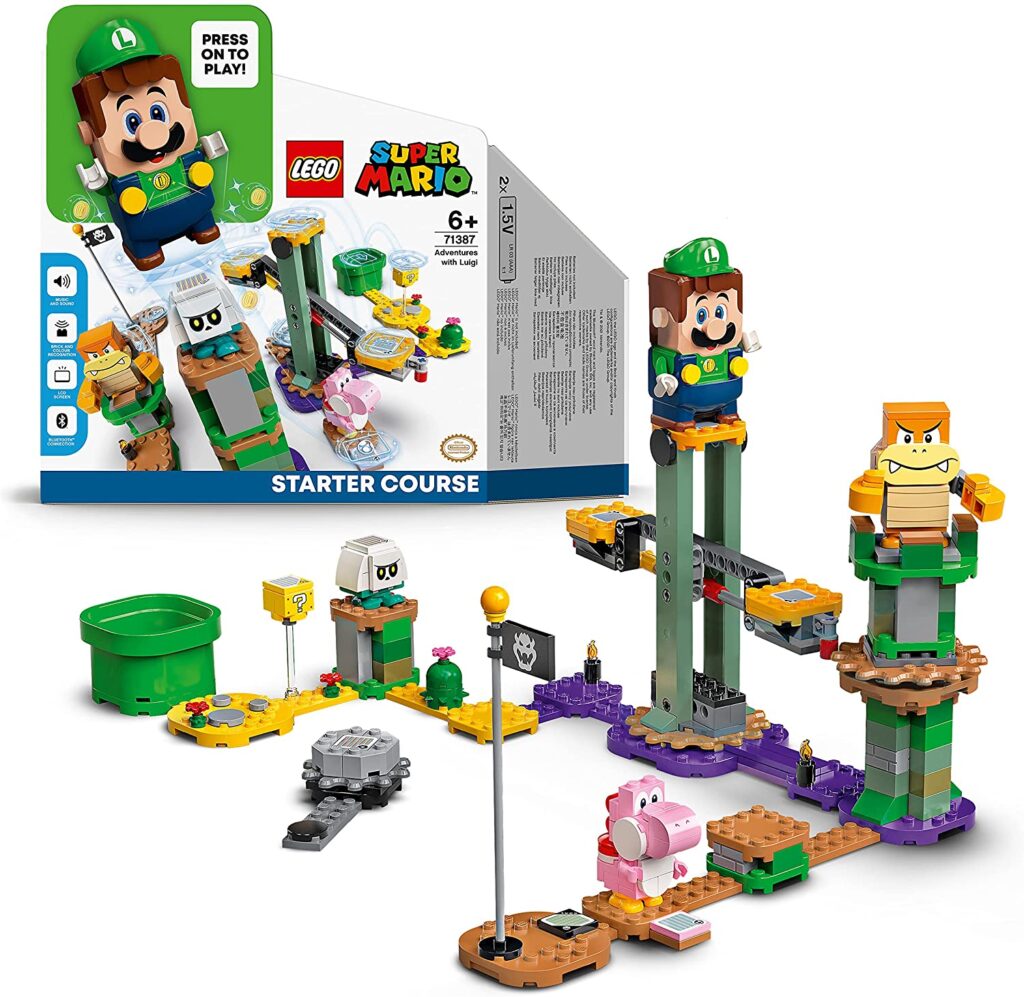 LEGO traz ação para dois jogadores com Super Mario e Luigi