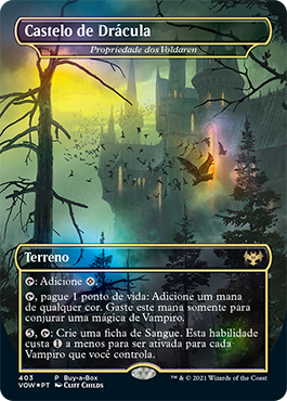 Magic The Gathering Anuncia o lançamento de cards vampirescos com Drácula