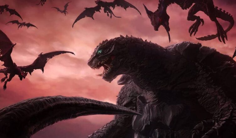 Cartaz de Gamera: Rebirth da Netflix mostra novo Kaiju