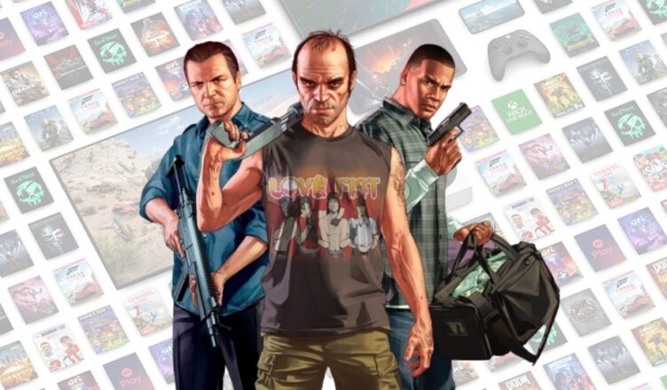 O Xbox Game Pass adiciona o GTA 5 e mais novos jogos