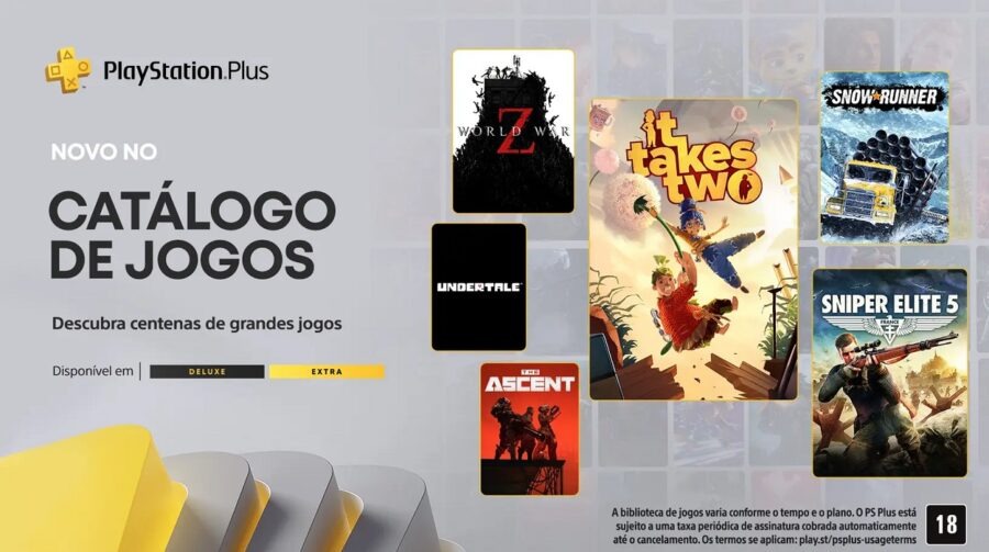 PlayStation Plus Extra e Jogos Premium para julho de 2023 disponíveis agora