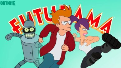 Fortnite Revela Novas Skins de Futurama