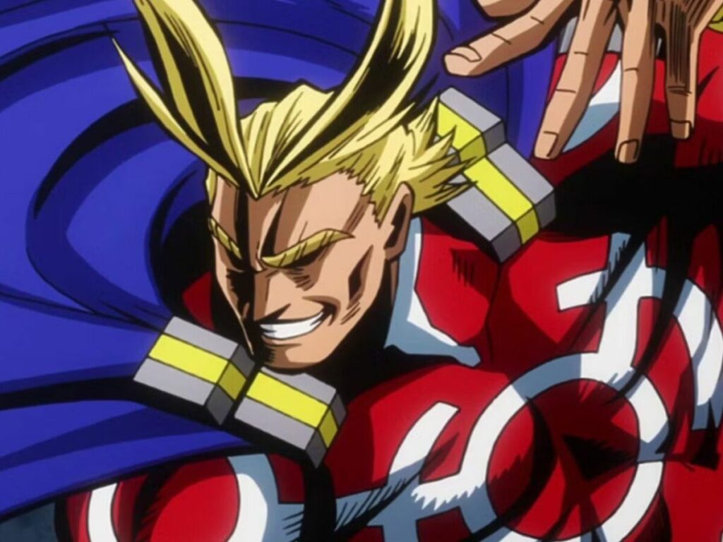 My Hero Academia revela a inspiração por trás do Homem de Ferro All Might