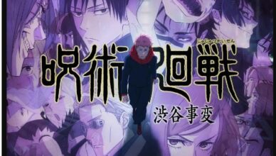 2ª temporada de Jujutsu Kaisen lança pôster do arco de Shibuya