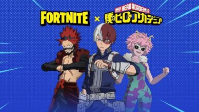 Fortnite ganha outro crossover de My Hero Academia, novas skins