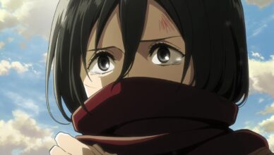 Attack on Titan está lançando uma réplica do lenço de Mikasa Attack on Titan está distribuindo uma réplica do lenço de Mikasa para comemorar o final da série.