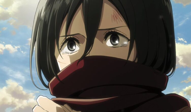 Attack on Titan está lançando uma réplica do lenço de Mikasa Attack on Titan está distribuindo uma réplica do lenço de Mikasa para comemorar o final da série.