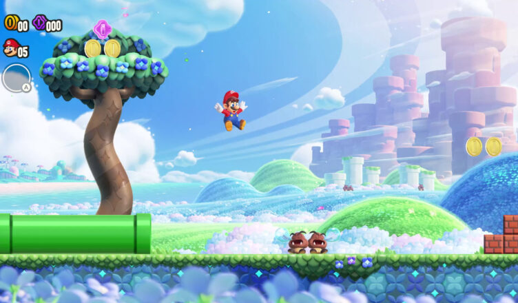Eu estou realmente impressionado com este jogo, Super Mario Wonder