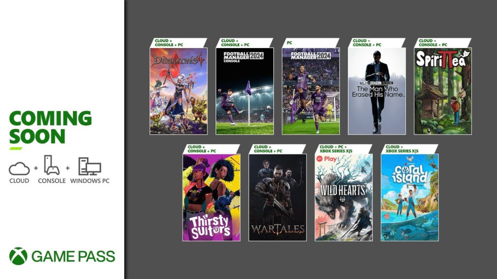 Xbox anuncia novos jogos do Game Pass para setembro