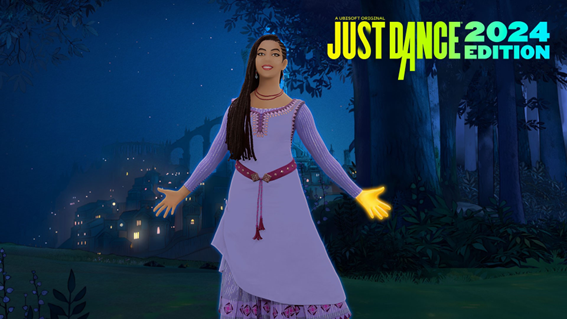 Música da animação ‘Wish’, da Disney, chega gratuitamente ao Just Dance 2024