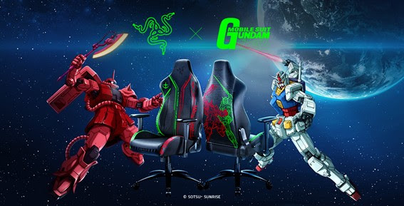 Razer Lança Coleção Exclusiva de Produtos Inspirada no Anime Mobile Suit Gundam 2.0