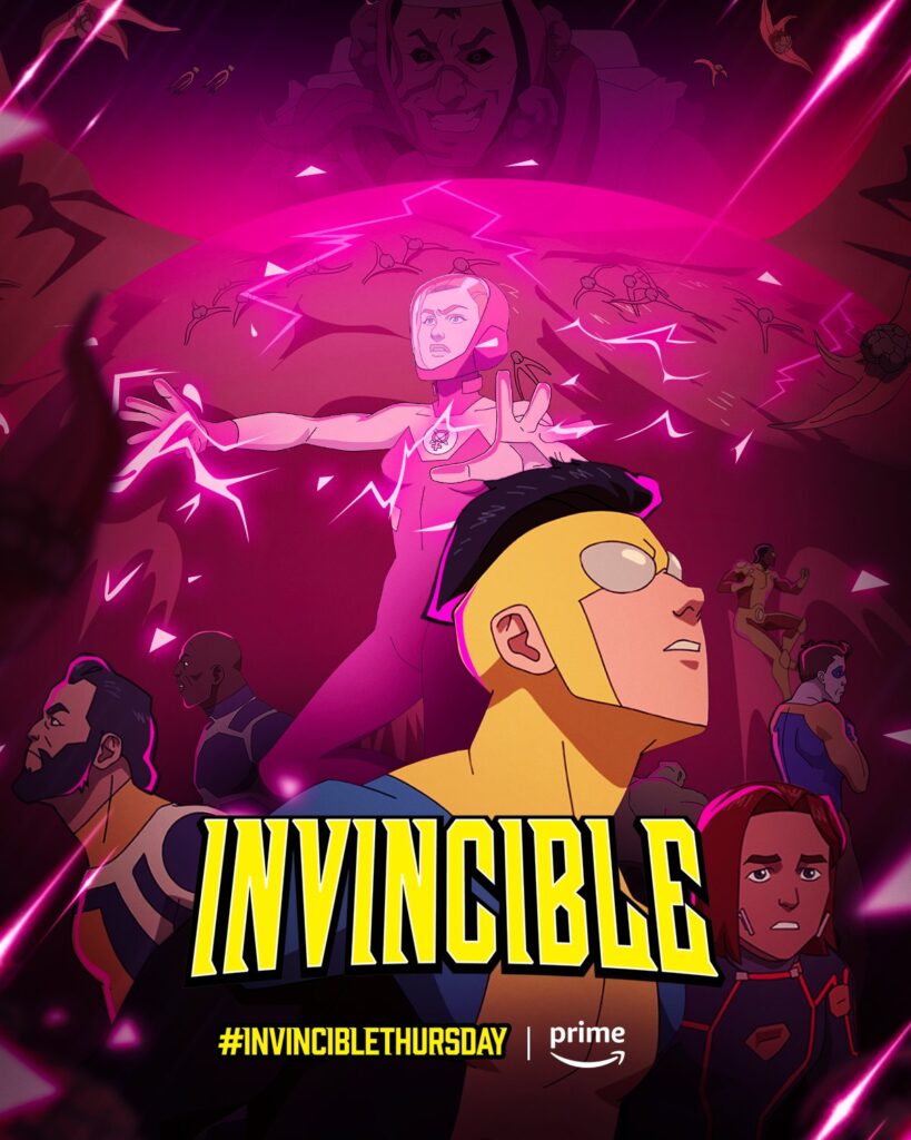 Invincible - Lançado pôster do episódio 5 da 2ª temporada