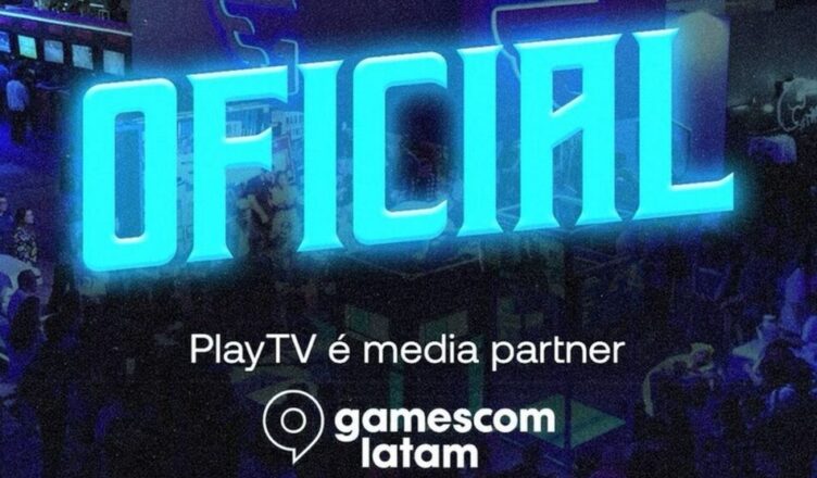 PlayTV torna-se Media Partner oficial da Gamescom Latam 2024 em São Paulo