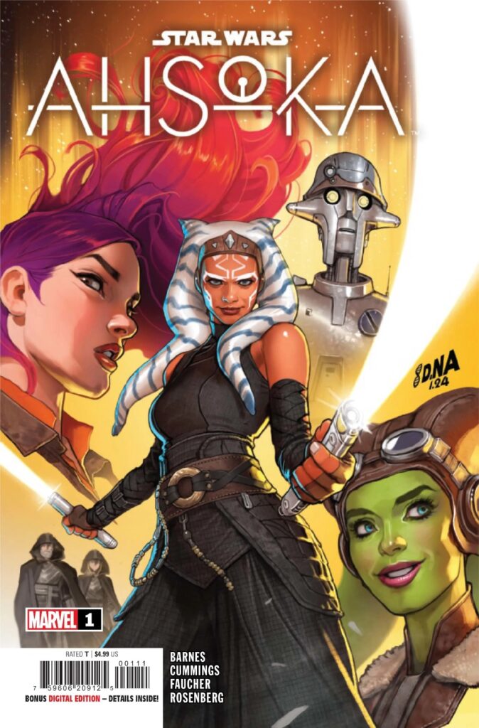 Star Wars: Ahsoka - Nova Prévia da Série em Quadrinhos Lançada pela Marvel Comics